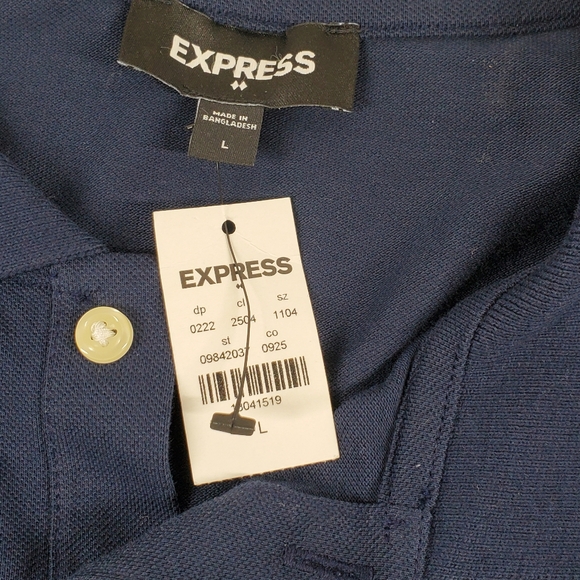 NWD Express Navy Blue Collared Polo Shirt - Picture 7 of 9